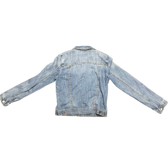 Kut Light Wash Denim Jacket – Women’s Small – Classic Casual Layer - Picture 2 of 7